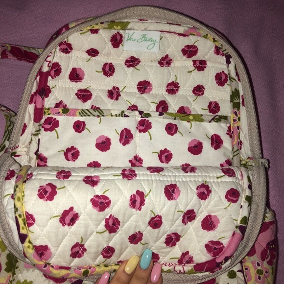 Mini Backpack | Vera Bradley | Make Me Blush - Picture 3 of 3